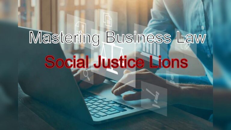 Mastering Business Law: Empowering Your Enterprise