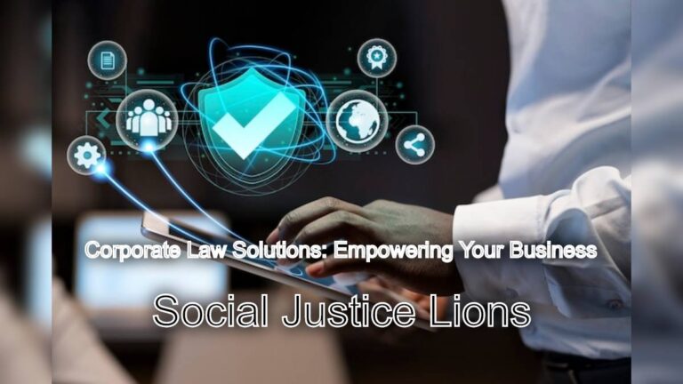 Corporate Law Solutions: Empowering Your Business