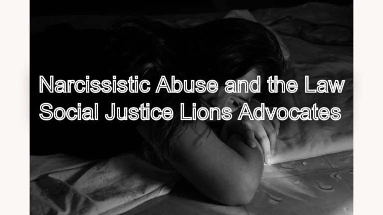 Narcissistic Abuse and the Law: Your Rights and Legal Remedies in India