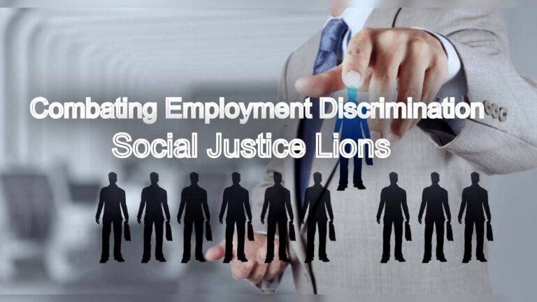 Combating Employment Discrimination: We Stand with You