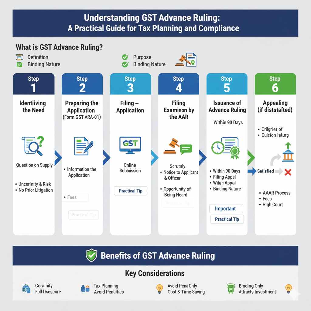 Understanding GST Advance Ruling: A Practical Guide for Tax Planning and Compliance