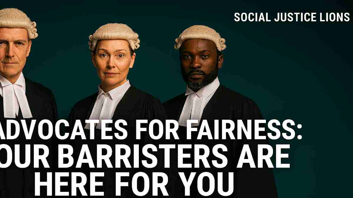 Advocates for Fairness: Our Barristers Are Here for You
