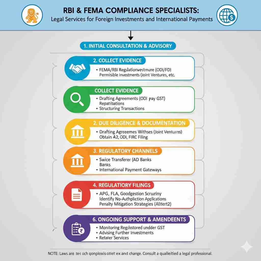RBI & FEMA Compliance Specialists: Legal Services for Foreign Investments and International Payments