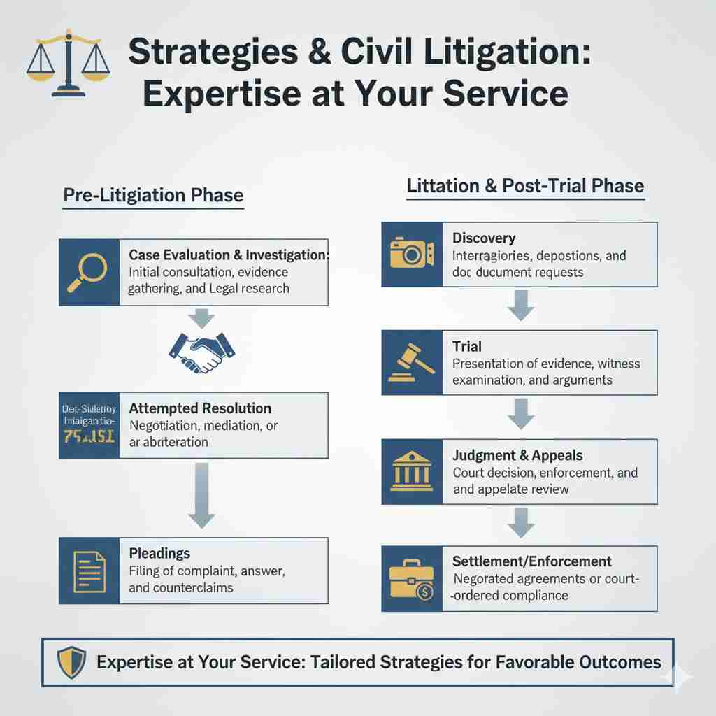Strategies for Civil Litigation: Expertise at Your Service