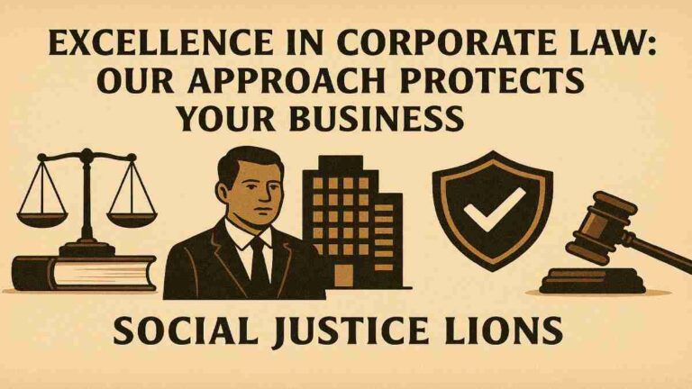 Excellence in Corporate Law: Our Approach Protects Your Business