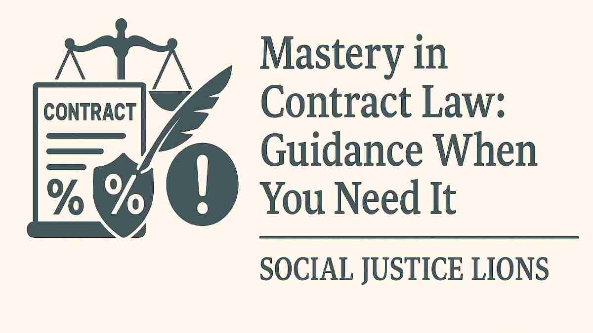Mastery in Contract Law: Guidance When You Need It
