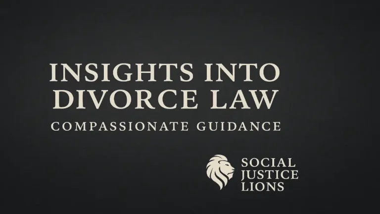 Insights into Divorce Law: Compassionate Guidance